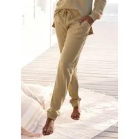 s.Oliver Relaxhose Sweathose aus Ripp-Qualität mit Einrifftaschen, Loungewear