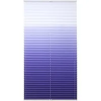 Liedeco Plissee Farbverlauf, Lichtschutz, ohne Bohren, verspannt, Klemmfix