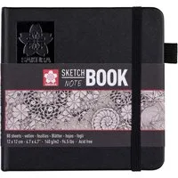 Sakura Skizzenbuch SAKURA Skizzenbuch/Notizbuch, 210 x 148 mm, schwarz