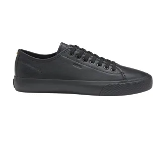 Boss - Profil Sneaker für Herren, Leder, niedrig geschnitten (Schwarz)