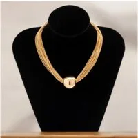 Medusa Accessoires Kette mit Einhänger Lucky Halskette