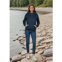 salzhaut Hoodie SÜNN Damen Tailliert salzhaut Kapuzenpullover – bequemer Fit und nordisch klares Design