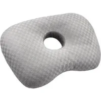 Blusmart Nackenstützkissen Ohrpiercing-Kissen mit Baumwollfüllung, Atmungsaktiv, ergonomisch, Piercingkissen mit 8,9 cm Loch, Für seitliche Piercings und Schläfer