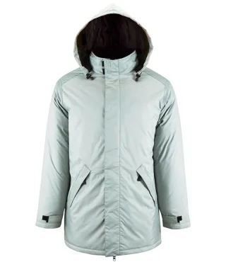 SOLS Unisex-Erwachsene Robyn Wattierte Jacke (Metallgrau)