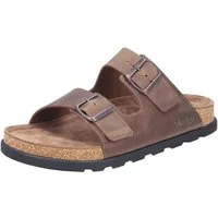 Rieker Pantolette Sommerschuh, Strandschuh, Hausschuh mit bequemem Fußbett