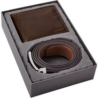 Fossil Geldbörse (Set, 2-tlg), aus echtem Leder
