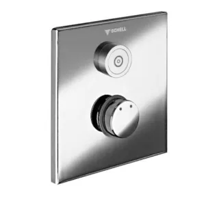 Schell Unterputz-Dusche LINUS D-C-M CVD, Mischw., o. Stromversorgung, chrom, 019190699 019190699