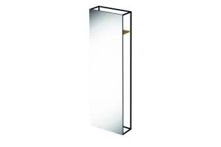 Bette Standspiegel Lux Shape weiß, 60x24,4x190 cm Holz Eiche Natur, Q050-807FH814 Q050-807FH814