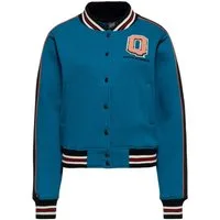 QueenKerosin Collegejacke Hottie On The Run (1-St) mit Chenille-Patch