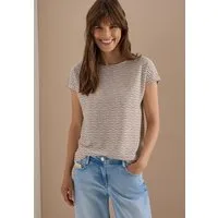 CECIL T-Shirt mit feinen Streifen