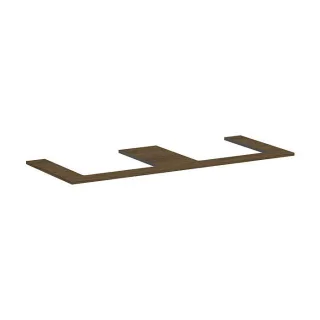 hansgrohe Xilesa E Konsole 54274550 1375x550mm, 2 Ausschnitte, Eiche Kaschmir