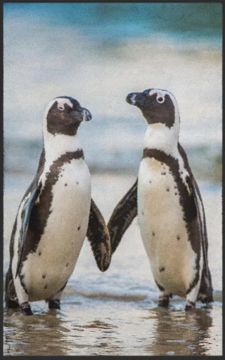 Fussmatte Pinguin 7773 | Größe: 60 cm x 90 cm