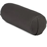 bodhi Yoga Bolster Yoga MINI BOLSTER ECO (Nackenrolle) Buchweizenschalen anthrazit