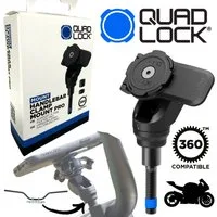 Quad Lock Handy-Halterung QUAD LOCK Handlebar Clamp Mount PRO Motorrad Lenkerklemmen Halterung
