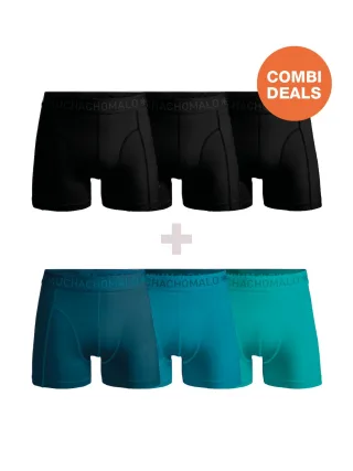 Muchachomalo Herren Boxershorts – 3+3 Stück – Herren Unterhosen