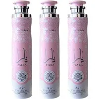 Lattafa Raumduft YARA Raumspray Set Lufterfrischer 3x300ml