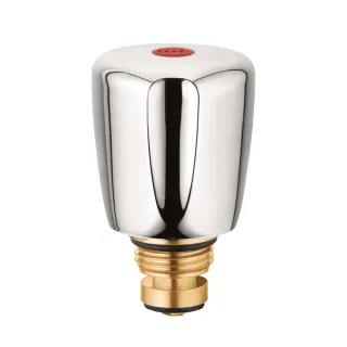 KLUDI-Ersatzteil Oberteil mit Terraluxgriff G 1/2 warm chrom 110040508