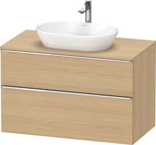Duravit D-Neo Konsolenwaschtischunterbau wandhängend Natur Eiche Matt 1000x550x664 mm - DE4968010300 DE4968010300000