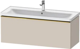 Duravit D-Neo Waschtischunterbau wandhängend Taupe Matt 1184x452x440 mm - DE4291034910000 DE4291034910000