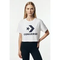 Converse T-Shirt STAR CHEVRON BOXY T-SHIRT Boxy-Schnitt, aus Baumwolle, in den Größen XS bis XXL