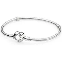 Pandora Charm-Armband Pandora-Armband 925er Silber Herzverschluss 590719
