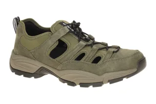 Pius Gabor Herrensportliche Halbschuhe 0138.13.25 Gr?n Tundra mit Gummi-Schne...