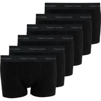 Vincent Creation® Boxershorts Hipster, Retroshorts (6-St) angenehm stretchiger Baumwollmix