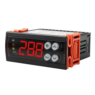 ECS-974 Digital Temperature Controller 220V Thermostat With Refrigeration Defrost Fan Control IP65 LED Display Dual Sens