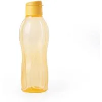 TUPPERWARE Trinkflasche Tupperware EcoEasy Trinkflasche 1 Liter in gelb/orange