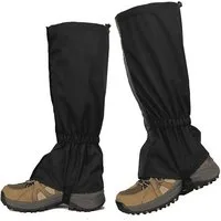 HUGERSTONE Gamaschen Wasserdichte Gamaschen mit Verstellbare Riemen und Klettverschluss, (Verlängerte Ggamaschen Wandern), Geeignet für Outdoor, Bergsteigen, Trekking, Jagd, Skifahren, Unisex