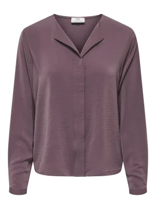 JDY - JDYAYA L/S COLLAR SHIRT WVN NOOS Huckleberry - Gr. - L