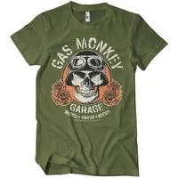 Gas Monkey Garage T-Shirt Skull T-Shirt