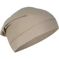 beties Beanie BasicSoft (1-St., 1 Stück Jersey-Beanie) leichte Sommermütze Sportmütze Schlafmütze Chemomütze plaza-taupe