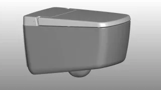 VitrA Ersatzteil Keramik V-Care Prime/Prime Lite Keramikkörper Wand-WC Weiß Hochglanz,7231B403-7201 7231B403-7201