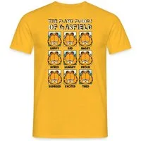 Spreadshirt T-Shirt Garfield Stimmungen Von Garfield Kacheln Männer T-Shirt (1-tlg)