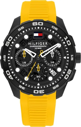 Tommy Hilfiger Regatta Gelb Herren Armbanduhr 1792235