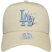 New Era Baseball Cap New Era Floral Trucker Losdod Cap Damen Beige Caps