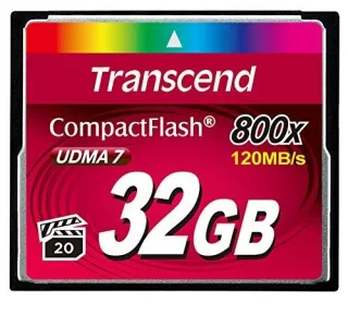 Transcend Flash-Speicherkarte | ts32gcf800 | 32 GB - 800x