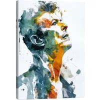 Posterlounge Wandbild David Bowie Aquarell II, Thomas Klee, erhältlich als Poster, Leinwandbild, Wandsticker oder Acrylglasbild