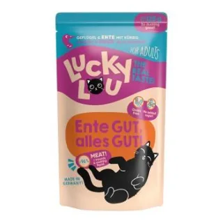 Lucky Lou Nassfutter Katze Adult Ente und Geflügel 32x125 g