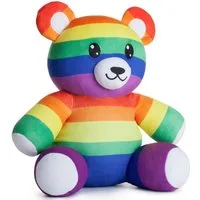Corimori Kuscheltier super süße Plüschtiere in verschiedenen Designs (Packung, 1er Pack), „Quinn“ der LGBTQ Teddy, kuschelig weich, zum lieb haben