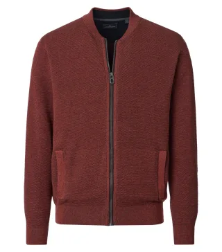 CASAMODA - Strickjacke orange - Gr. - 3XL