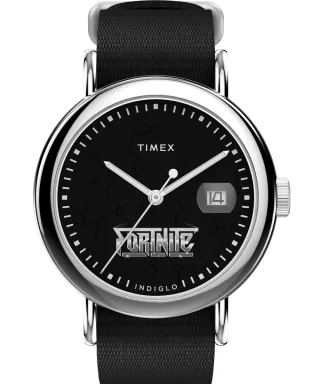 Timex X Fortnite Weekender Schwarz Herren Armbanduhr TW2Y46400