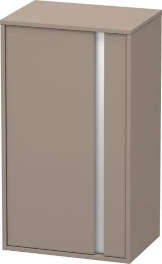 Duravit Ketho Halbhochschrank Basalt Matt 500x360x880 mm - KT1266L4343 KT1266L4343