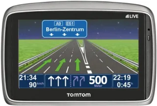 TomTom Go 950 Live 12M [43" 47 Länderkarten] schwarz