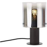 Brilliant Tischleuchte Beth, ohne Leuchtmittel, Tischlampe Kaffee/rauchglas
