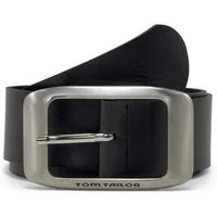 TOM TAILOR Ledergürtel Belts TTAMY Ledergürtel mit eckiger Dornschließe
