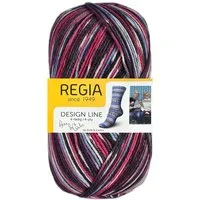 Regia 100 Gramm Regia Design Line Sockenwolle 4-fach Farbauswahl Häkelwolle