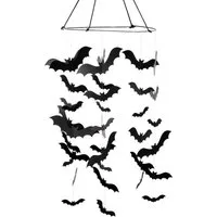 Horror-Shop Dekoobjekt Gothic Fledermaus Mobile 45cm