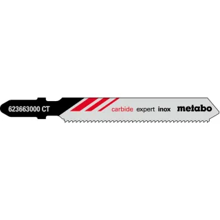 Metabo Stichsägeblätter expert inox 57 HM - 3 Stück - 623663000
